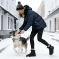 thumbnail image 2 of Ecetana Snow Boots for Women Waterproof Warm Ankle Boots Non‑Slip Lightweight Outdoor Winter Boots with Side Zipper, 2 of 7