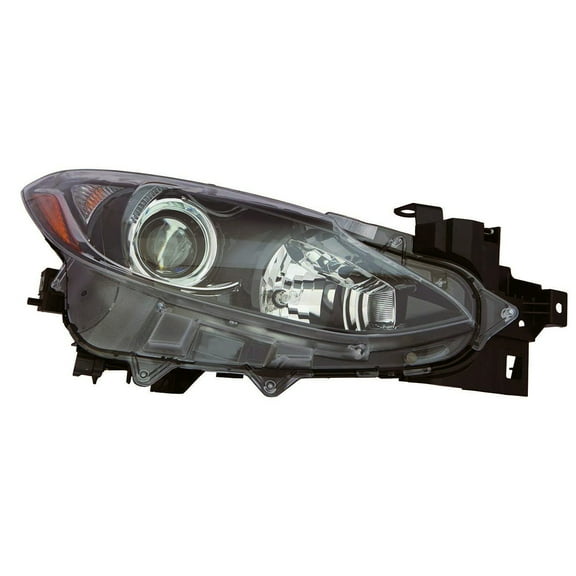 KAI New Economy Replacement Passenger Side Headlight Assembly, Fits 2014-2016 Mazda 3