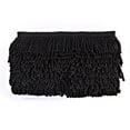 thumbnail image 2 of BEL AVENIR Curtain Fringe Trim 10Yard 2.5inches Fabric Sewing DIY Decoration for Sofa Clothes (Black), 2 of 5