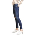 thumbnail image 2 of FRAME Denim Le Skinny De Jeanne with Raw Hem in Jolie (Destroyed), 2 of 3
