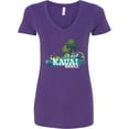 thumbnail image 3 of Inktastic Kauai Hawaii Tropical Vacation Women's V-Neck T-Shirt, 3 of 5