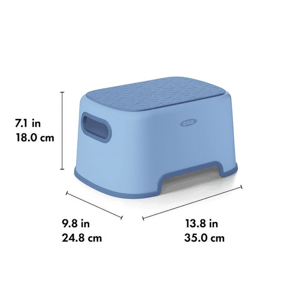 OXO Tot Anti-Slip Step Stool, Dusk, Supports Up to 200 lbs