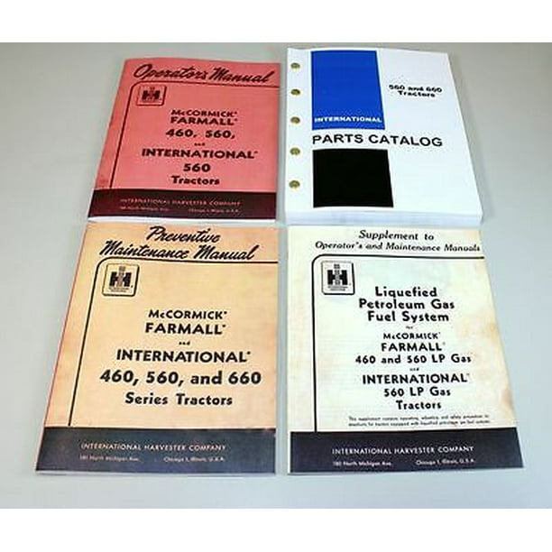 International Farmall 560 Lp Tractor Operator Parts Preventive Manual Catalog Walmart Com Walmart Com International Farmall 560 Lp Tractor Operator Parts Preventive Manual Catalog Walmart Com Walmart Com