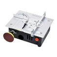 thumbnail image 4 of Precision Desktop Miniature Table Saw DIY Aluminum Alloy Cutting Machine Mini Model Small Chainsaw, 4 of 6
