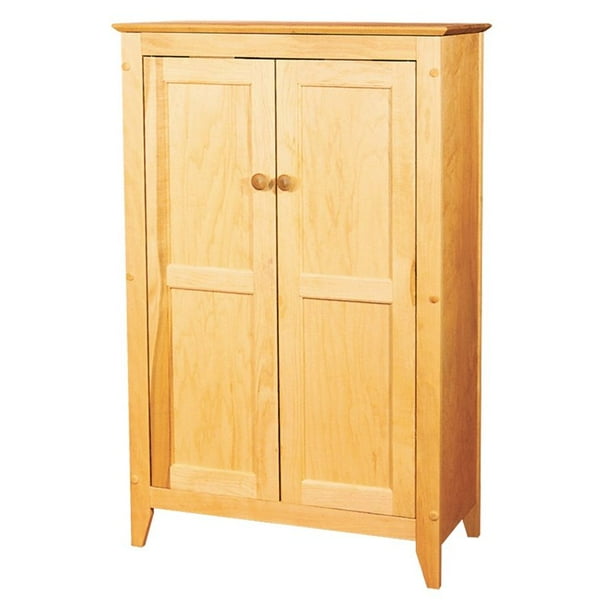 Pemberly Row 2 Door Storage in Natural Birch