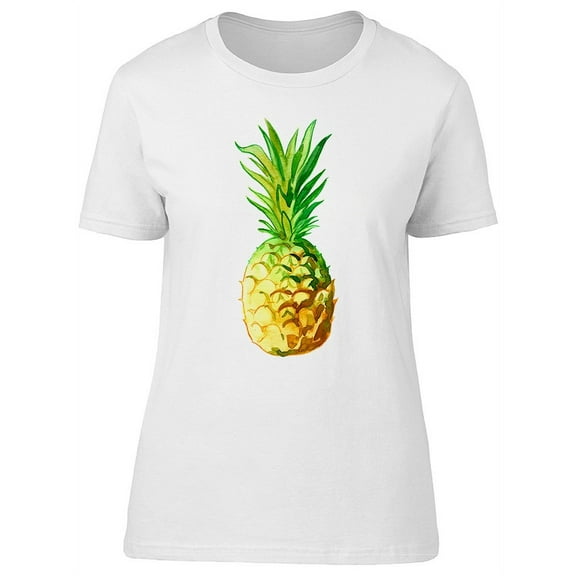 Pineapple In Cool Colors T-Shirt Women -Image by Shutterstock, Female x-Large