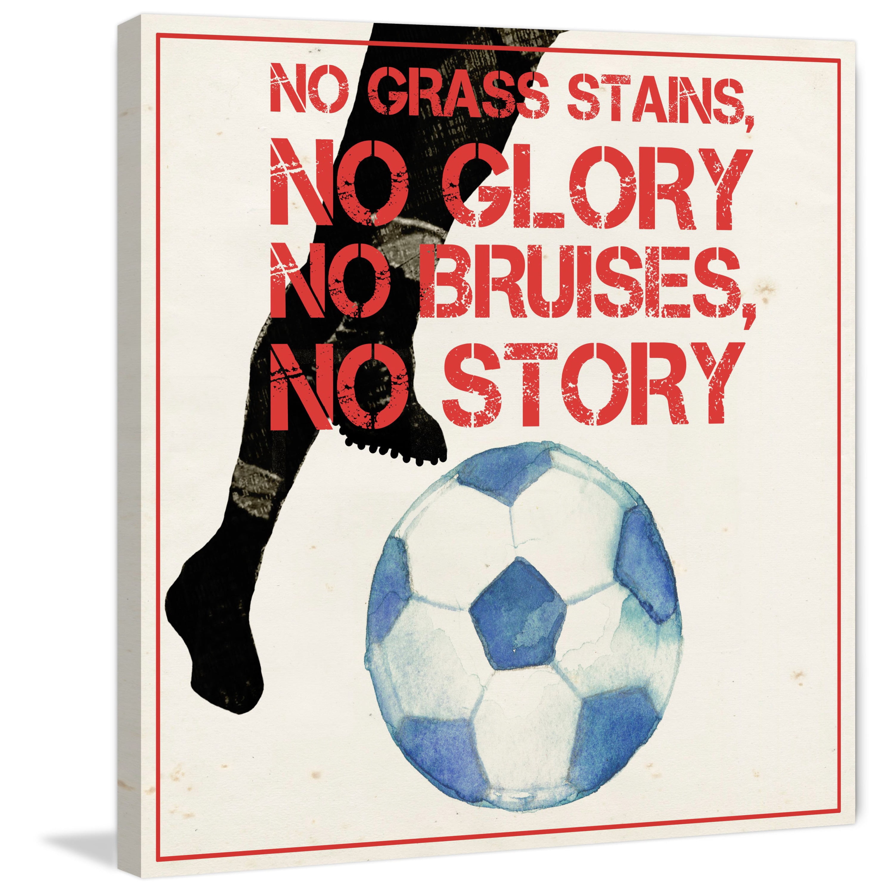 Marmont Hill "Sports Epigram I" Painting Print on Wrapped Canvas