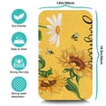 thumbnail image 5 of Washable Rubber Sunflower Cute Floral Dish Drying Mats for Kitchen Counter Home Large Coffee Bar Pad Accessories and Decor for Utensils Stemware 19.5''x12'', 5 of 7