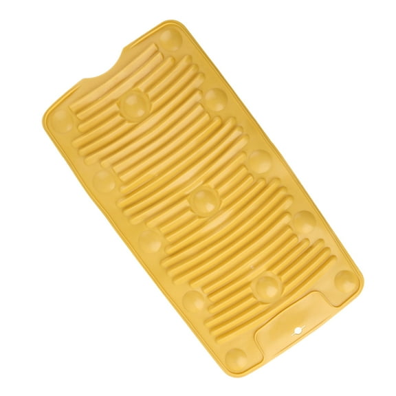 Worgeous Silicone Foldable Washboard Nonslip Laundry Board with Suction Cup Manual Washing Clothes Tool for Home Bathroom Travel Use