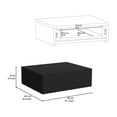 thumbnail image 4 of Depot E-Shop Ivor Floating Nightstand, Modern Wall-Mounted Bedside Shelf with Drawer, 4 of 7