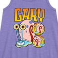 thumbnail image 2 of SpongeBob SquarePants - Gary The Snail - Toddler & Youth Girls A-line Dress, 2 of 5