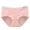 Red, variant on Womens Mid Rise Ribbed Panties, Soft Comfortable Underwear for Daily Wear, Multi Sizes Available