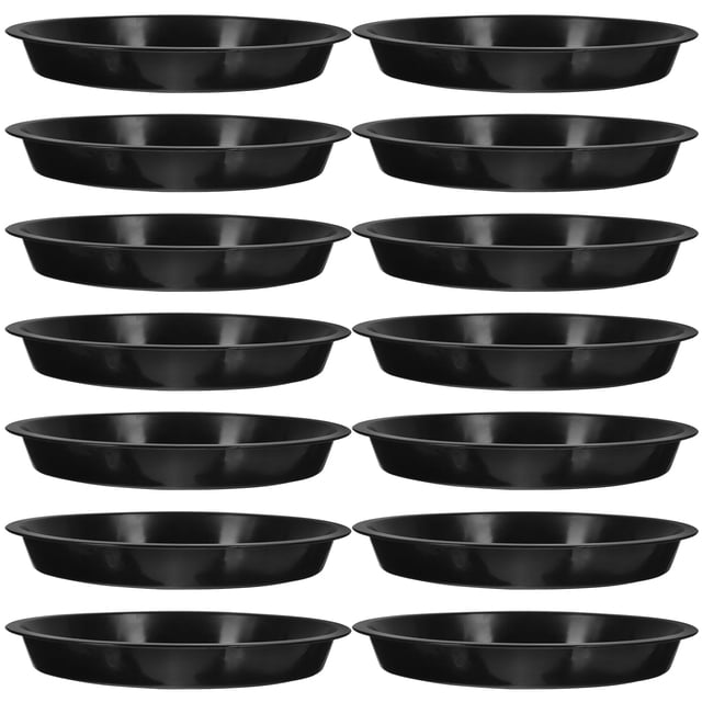 25 uds platillo para plantas, bandeja de plástico para maceta, bandeja redonda para goteo de plantas, platillos para plantas de alta resistencia, bandejas de plástico para plantas