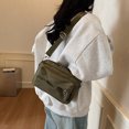 thumbnail image 1 of Bolso Bolsillo Moderno Elegante Cruzado Cuerpo Mujer Hombro Nylon Correa Ajustable Cierre La Al Aire Libre, 1 of 9