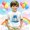 White, variant on 3t Boys Shirts Crewneck Letter Print Back To School Short Sleeve T-Shirt Loose Blouse Tops Preppy Clothes for Boy Size