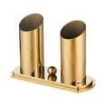 thumbnail image 1 of figatia Microphone Stand Mic Holder Universal Portable Microphone Stand Tray for Gigging Gold, 1 of 9