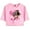 Pink, variant on AJ Lee Merch Love Bites Pic T-Shirt For Women&Girls Midriff Short Sleeve Summer Clothing Vest Tee