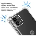 thumbnail image 7 of for Moto G Stylus 5G 2023 Case with Screen Protector, Shockproof Crystal Clear Slim Soft Silicone TPU Protective Phone Cover for Motorola G Stylus 5G 2023,Clear, 7 of 7