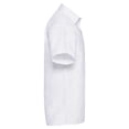 thumbnail image 3 of Russell Collection Mens Short Sleeve Poly-Cotton Easy Care Poplin Shirt, 3 of 3