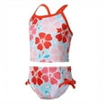 thumbnail image 1 of MSemis Kids Girls Swimsuits Sleeveless Criss Cross Back Swimwear, 1 of 4
