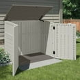 thumbnail image 6 of Suncast 34 CU Durable Resin Horizontal Storage Shed w/ Reinforced Floor (2 Pack), 6 of 6