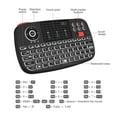 thumbnail image 3 of Rii i4 Mini Bluetooth Keyboard with Touchpad, Blacklit Portable Wireless Keyboard with 2.4G USB, 3 of 7