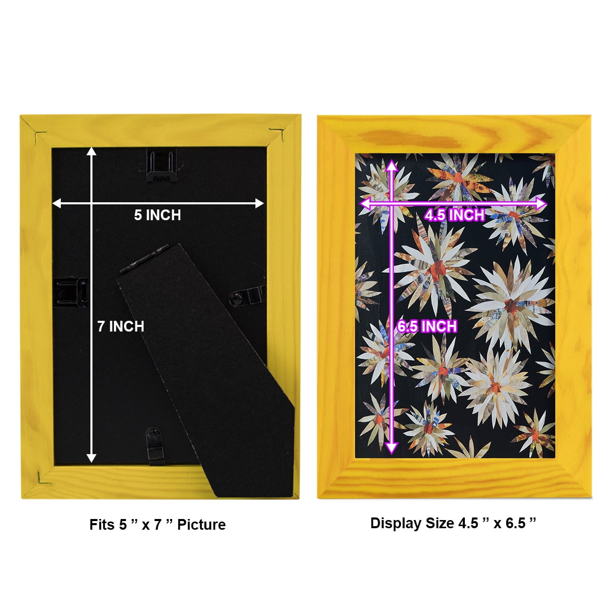 Starburst Too II - Framed Print w/glass - Sunflower Yellow