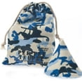 thumbnail image 2 of Beba Bean Pee Pee Teepee with Laundry Bag, 5 Pieces, Blue Camo, 2 of 2