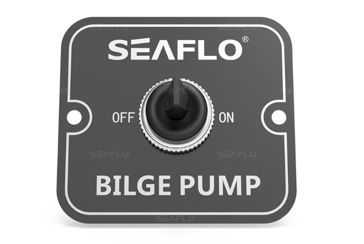 SEAFLO 2-Way On//Off Switch Panel for Bilge Pumps 12v 24v