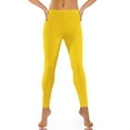 thumbnail image 3 of Leggings for Women,Tapered Lounge Leggings Lightweight Athletic for Yoga Workout Running Yellow XL, 3 of 7