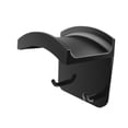 thumbnail image 4 of Soporte para auriculares con doble gancho de montaje en pared, organizador multifuncional, práctico Negro, 4 of 9