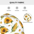 thumbnail image 4 of KLL Corn Sunflowers Winter Fall Beanie Knit Hats for Men & Women - Warm & Soft Stylish Toboggan Caps for Cold Weather, 4 of 6