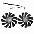 thumbnail image 5 of HA8010H12F-Z 75MM 2Pin GTX1050Ti GPU Cooler DUAL Fan for Geforce GTX 1050Ti GTX-1050-Ti-4GT-OC(2Pcs), 5 of 6