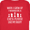 thumbnail image 4 of Inktastic Chess Player Childs Game Gift Boys or Girls Long Sleeve Toddler T-Shirt, 4 of 5