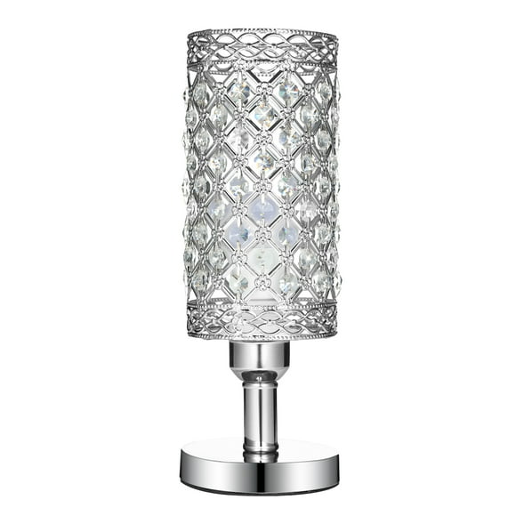 TD001 Modern Crystal Table Lamps Modern Glam Table Lamp for Bedroom Living Room Study Room Office
