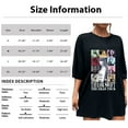 thumbnail image 2 of TayIor Sw1ft Chemises, Tylor Sw1ft Merch, Tylor Sw1ft, Mode Décontractée pour Femmes, Chemises à Manches Courtes et Col Rond Imprimé, Chemisier Graphique pour Amatrices de Musique TKFASHION Blanc TG, 2 of 5