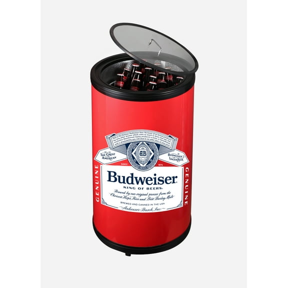 Budweiser 50L/50 Can Party Cooler FRP246, Red
