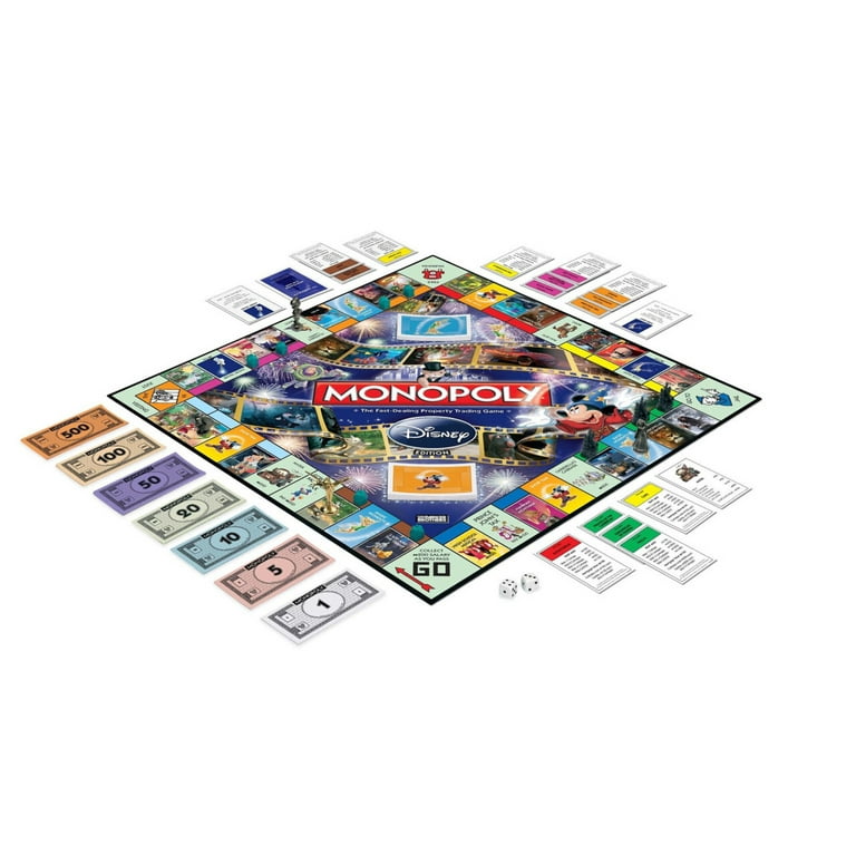 HASBRO Monopoly-Disney Edition 2009, Complete Family Board Game
