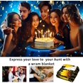 thumbnail image 5 of Grandma Gifts Blanket for Grandma Sunflower Throw Blankets Grandmother Nana Gifts Grandparents Gifts Best Grandma Happy Birthday Gifts from Grandchildren Grandkids 50"X40", 5 of 6