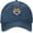 A1337, variant on Tiger Head Distressed Adjustable Washed Denim Mens Dad Trucker Hat Baseball Ball Cap for Men