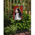 thumbnail image 2 of Carolines Treasures SC9401-FLAG-PARENT Springer Spaniel Red and Green Snowflakes Holiday Christmas Flag  multicolor, 2 of 2
