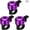 3PCS-Purple, variant on Bike Bell Aluminum Mini Bicycle Bells with Loud Crisp Clear Sound Bike Ring Bell Bike Accessories for Adults Children Road Mountain Bike
