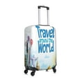 thumbnail image 3 of PAYOHTO Highly Elastic Spandex Suitcase Cover Luggage Cover Small Fits 18 to 21 Inch Famous Landmarks, 3 of 8