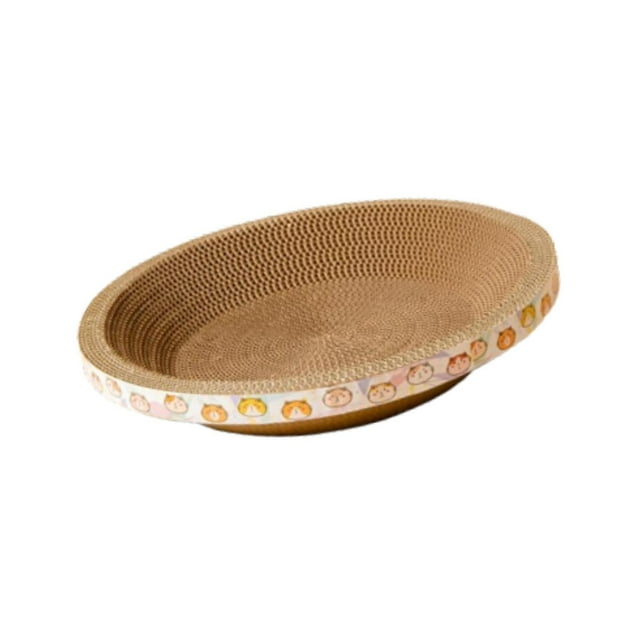 jesticaly Cat Scratcher Cardboard Round Playing for large Furniture Grinding for Protection Claw
