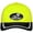Safety Yellow/Black, variant on Logo PATCH High Visibilty Hat, Safety Orange/Black