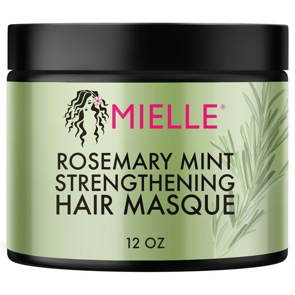 Mielle Rosemary Mint Strengthening Hair Masque - 12 oz
