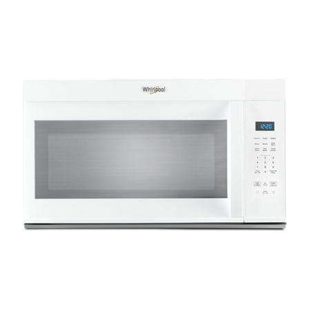Whirlpool 1.7 Cu. ft Over the range Microwave with 1000-Watts Cooking Power