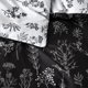 thumbnail image 5 of Juego de edredón Bedsure de tamaño completo negro con estampado floral, 5 of 7