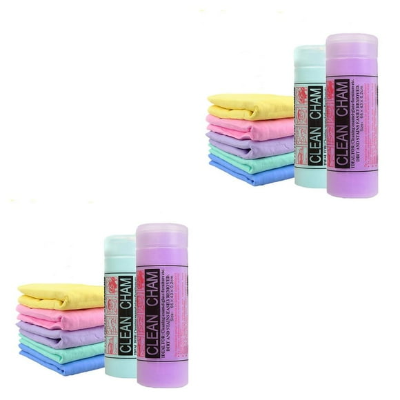 Riwesomey Limpiador de toallas de de coches de Color aleatorio, trapo de limpieza de ventanas de carrocería de coche, paño de secado de absorción Type5 NO5 Riwesomey CBP094781