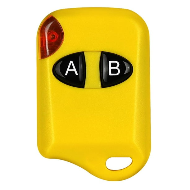 3 uds. Duplicadora de llaves de repuesto clon de control remoto para puerta automática(433 MHz)